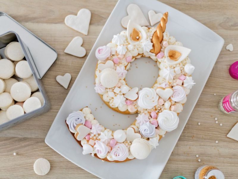 Zahlenkuchen selber machen