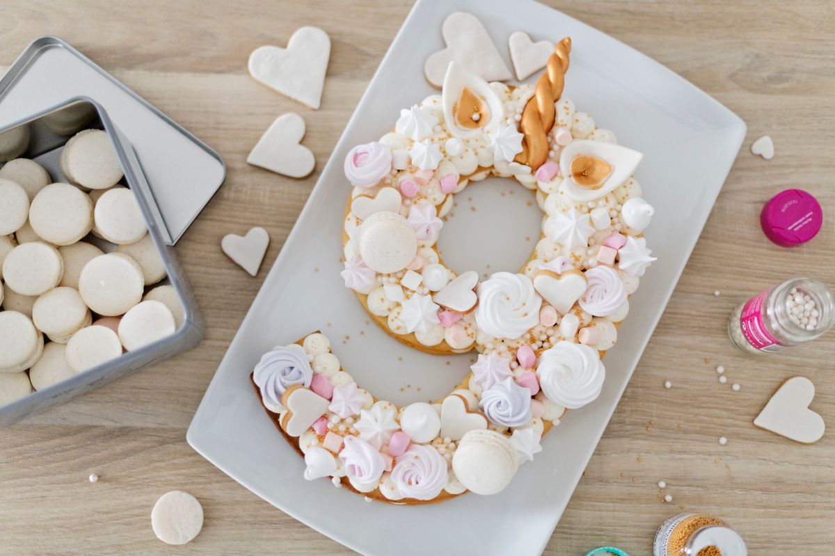 Zahlenkuchen selber machen