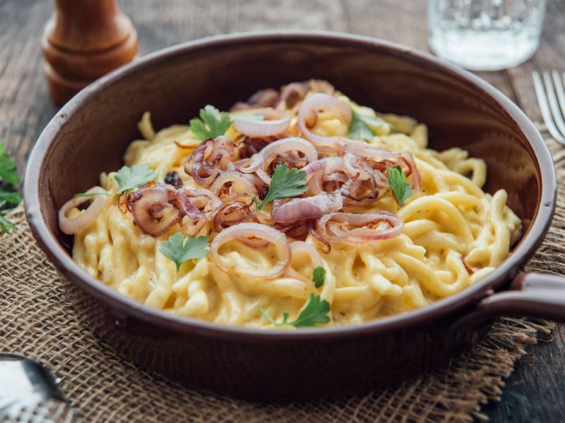 Vegane Käespätzle