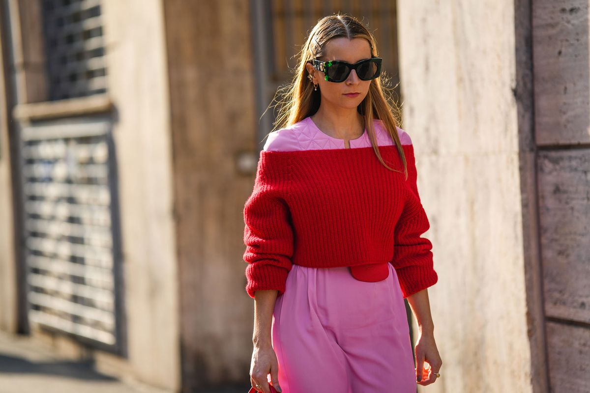 Trend-Kombi: Rot und Rosa