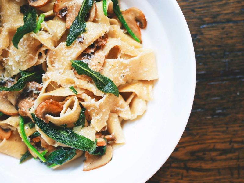 Leckeres Pasta-Gericht