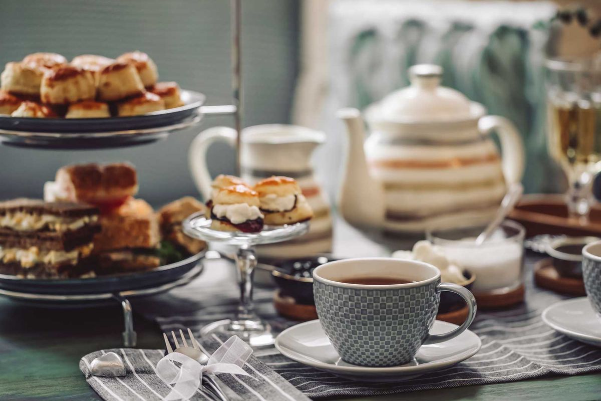 Teegebäck für die Teatime am Nachmittag