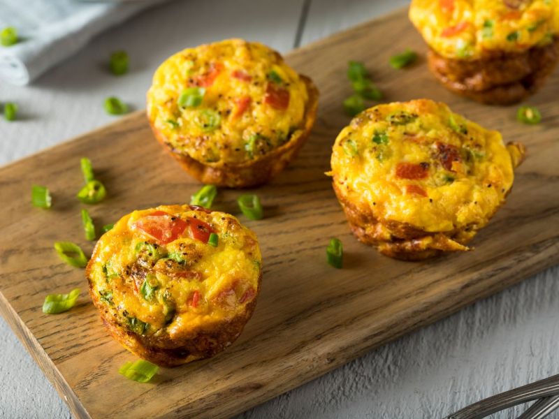 Herzhafte Kartoffelmuffins mit Käse