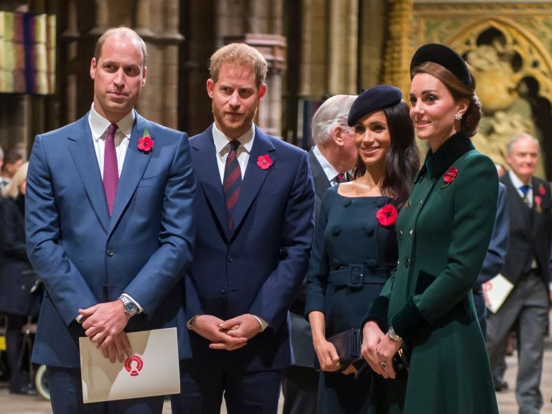 Dinner der Queen: William und Kate trafen auf Harry und Meghan