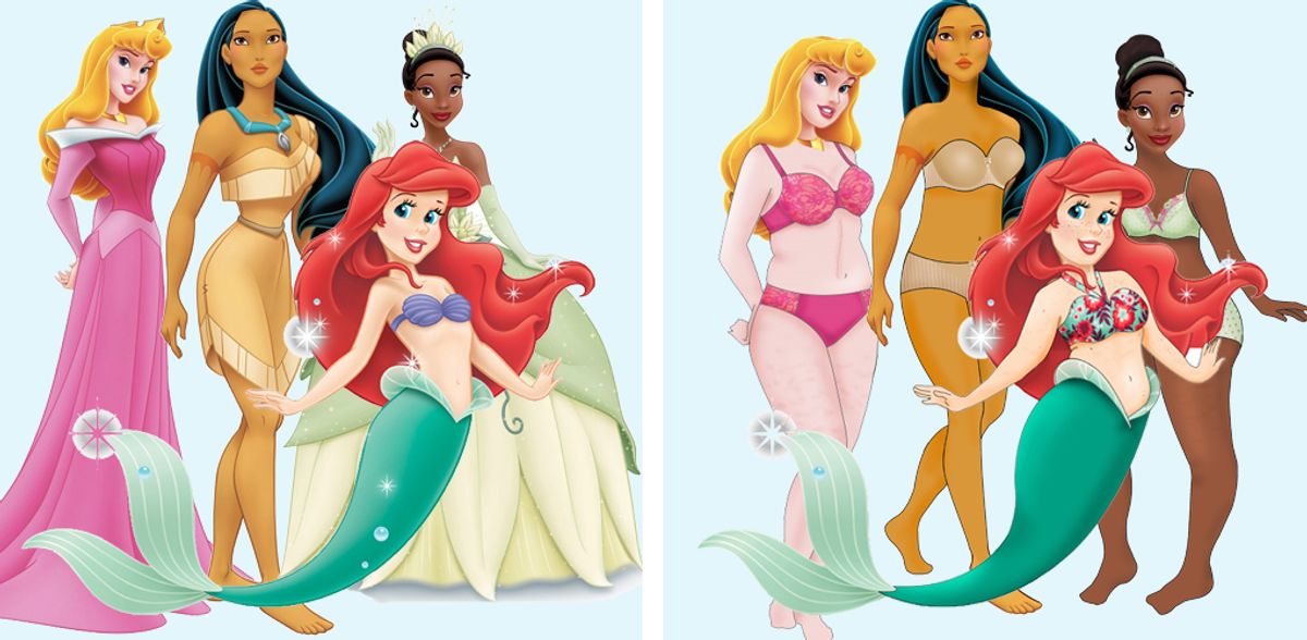 Disney-Prinzessinnen mal anders
