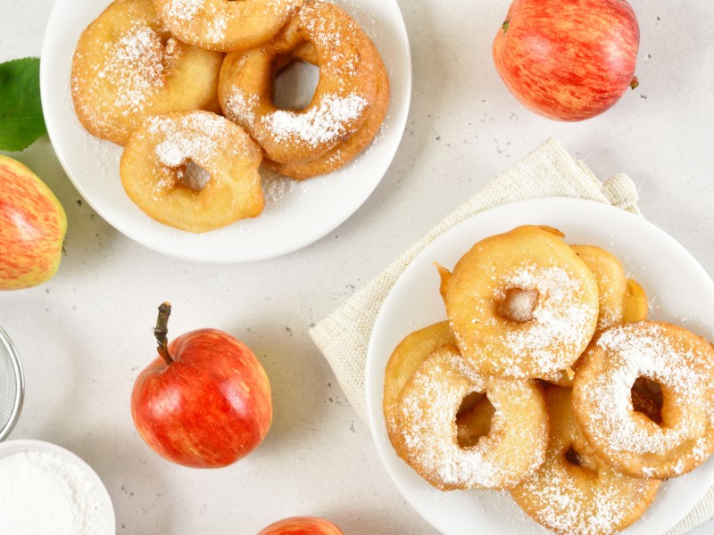 Apfelringe aus dem Airfryer