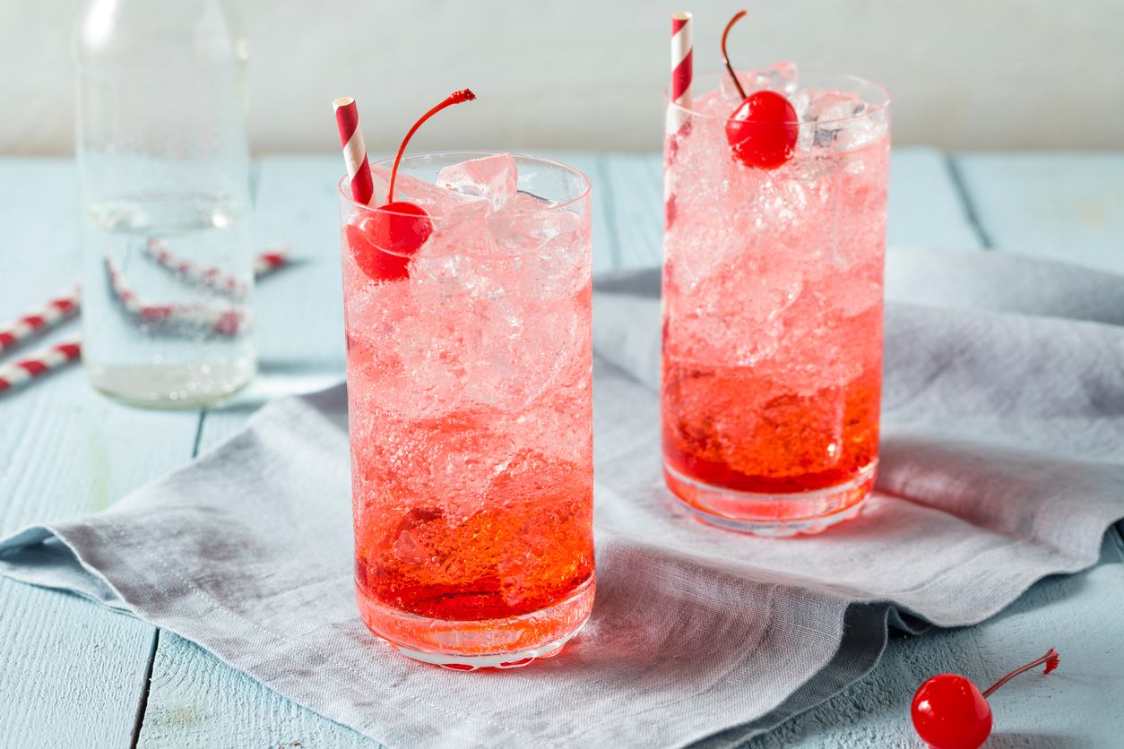 Shirley Temple Cocktail ohne Alkohol