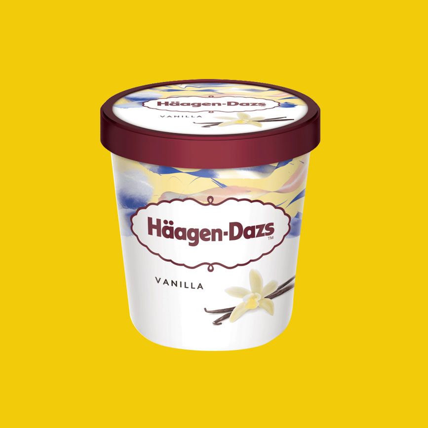 Vanilleeis von Häagen-Dazs