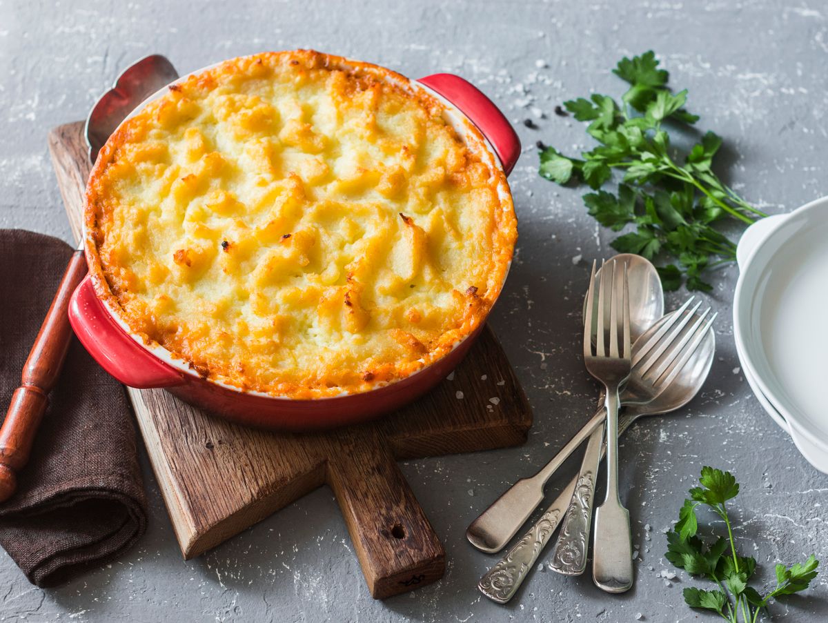 Shepherd&amp;#39;s Pie mit Linsen und cremigem Kartoffelpüree: So lecker ...