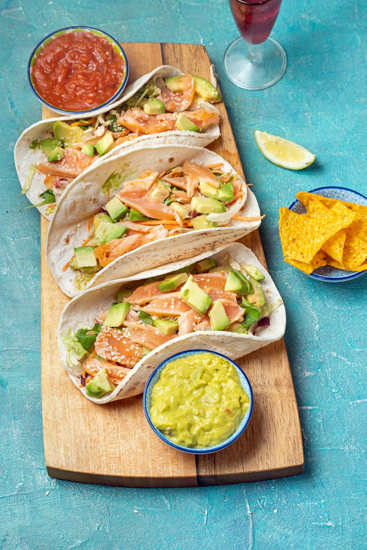 Burritos im Lachs