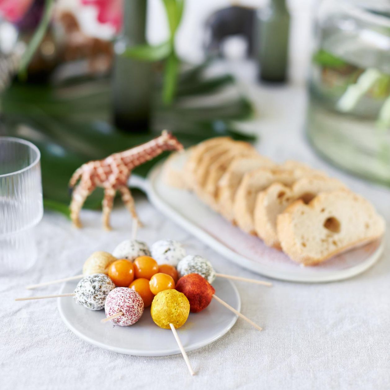 Frischkäse-Bällchen