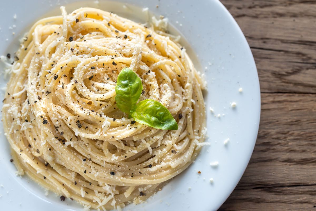 Pasta Cacio e Pepe Rezept