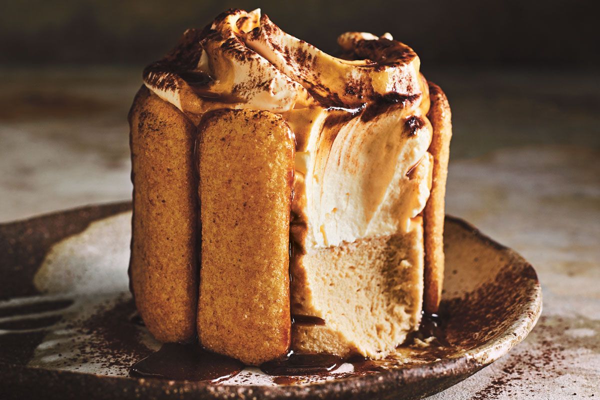 Rezept für Tiramisu-Käsekuchen ohne Backen Rezept für Tiramisu-Käsekuchen ohne Backen