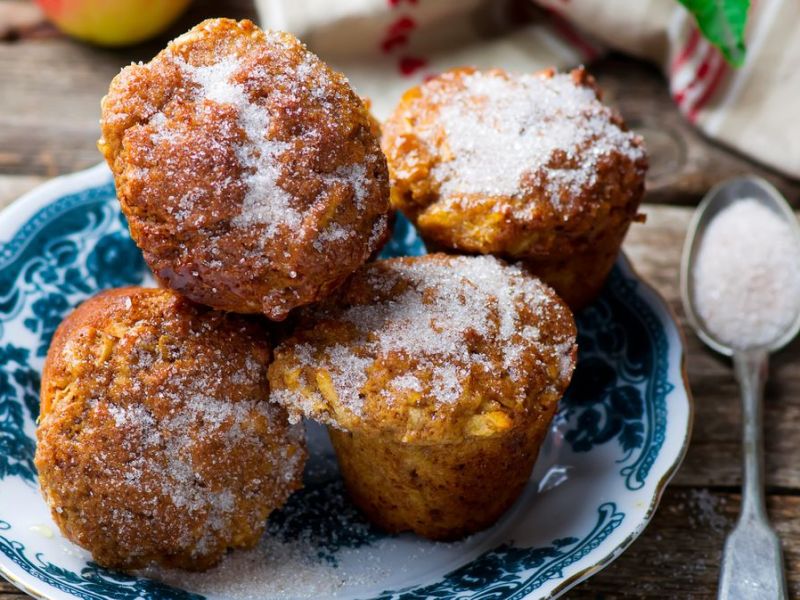 Apfel-Donut Muffins