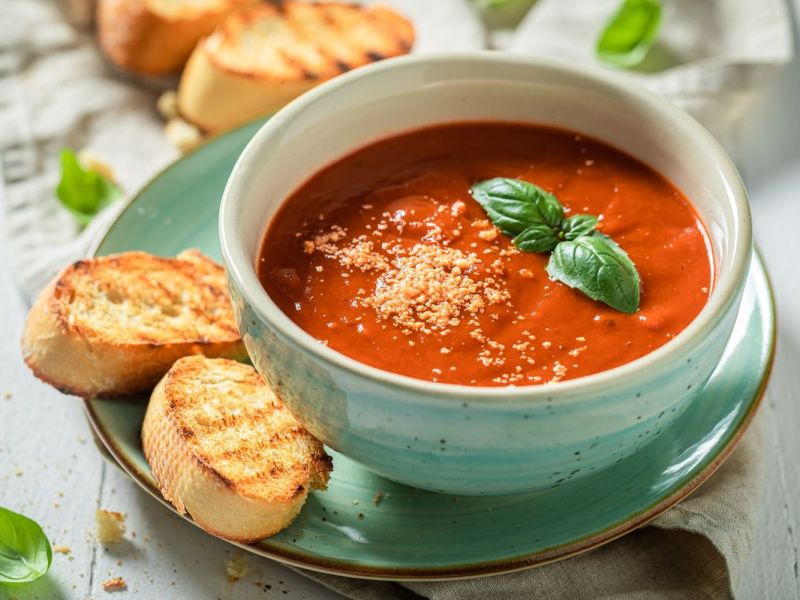 Tomaten Sellerie Suppe