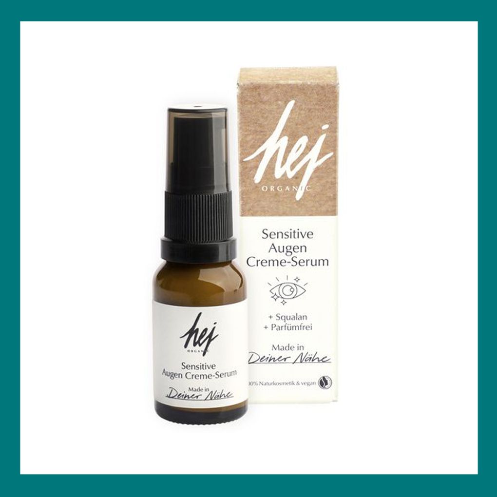 In der Glossybox: Augen Creme-Serum von hey Organic