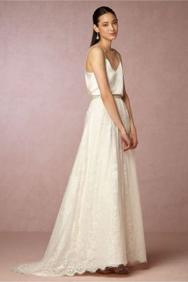 Top und Rock von BHLDN, ca. 1200 €