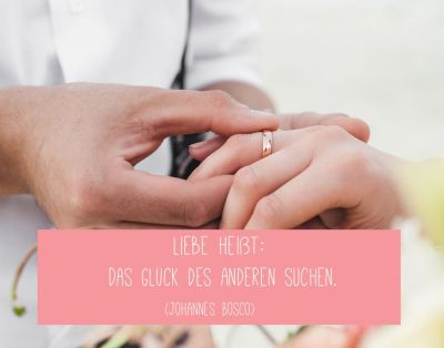 Die sch&#xF6;nsten Trauspr&#xFC;che f&#xFC;r deine Hochzeit