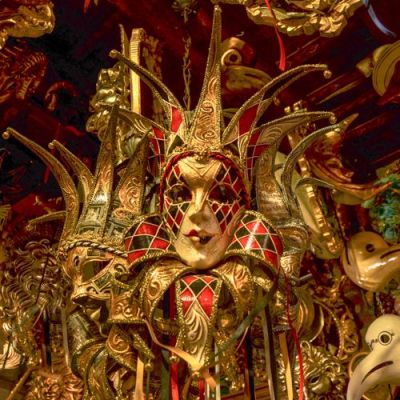 Traditionelle venezianische Masken