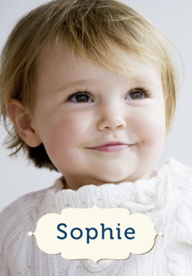 Klassische Vornamen: Sophie