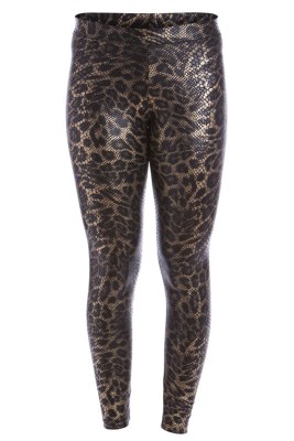 Leggings in Leo-Schlangen-Optik von Pieces, 19,95 &#x20AC;