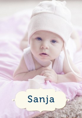 Die schönsten Unisex-Namen für Jungs & Mädchen: Sanja