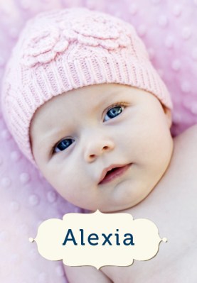 Weibliche Vornamen: Alexia