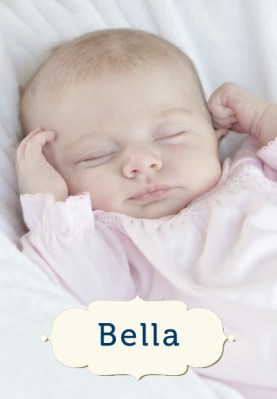 Weibliche Vornamen: Bella
