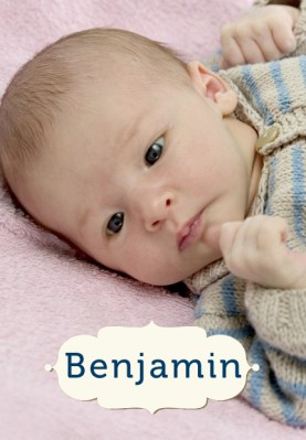 Männliche Vornamen: Benjamin