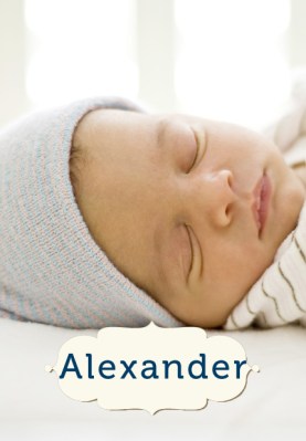 Männliche Vornamen: Alexander