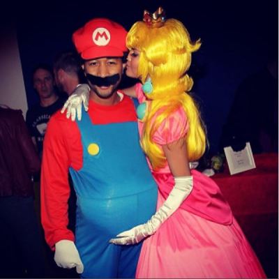 Halloween Kost&#xFC;me: John Legend und Chrissy Teigen