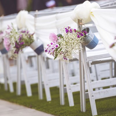 Blumendeko f&#xFC;r die Hochzeit: Die sch&#xF6;nsten Ideen