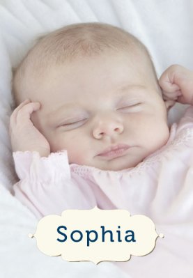 Sch&#xF6;ne deutsche Vornamen: Sophia