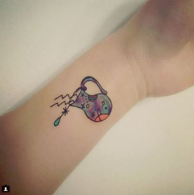 Sternzeichen-Tattoos: Wassermann