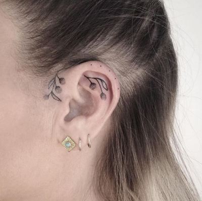 Die schönsten Tattoomotive für das Ohr