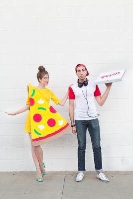 Karnevalskost&#xFC;m-Trends: Pizza