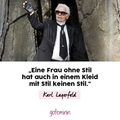 Karl Lagerfeld Zitate