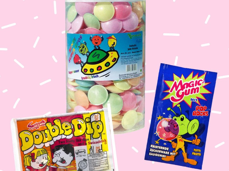 Süße Nostalgie: Retro-Süßigkeiten aus den Neunzigern