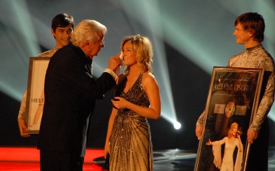 Helene Fischer, Dieter Thomas Heck, Januar 2009 Helene Fischer, Dieter Thomas Heck, Januar 2009
