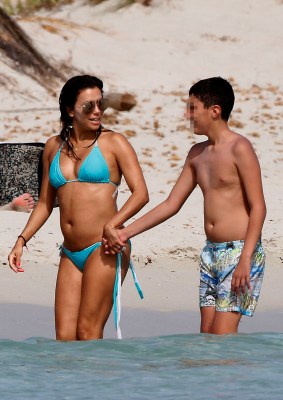 Eva Longoria auf Formentera