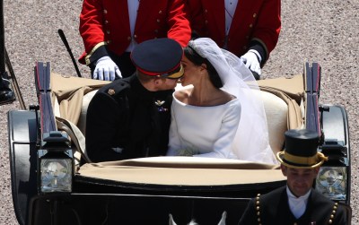 Herzogin Meghan und Prinz Harry bei ihrer Hochzeit