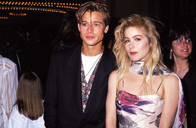 Brad Pitt und Christina Applegate