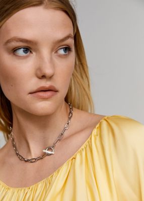 Silberne Kette von Mango