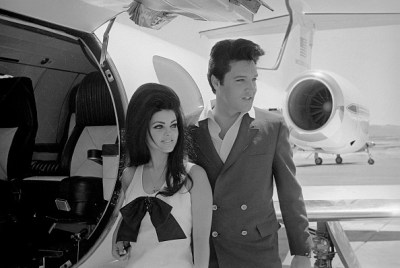 Priscilla Beaulieu Presley und Elvis Presley