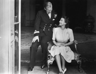 Prinz Philip und Prinzessin Elisabeth,1947