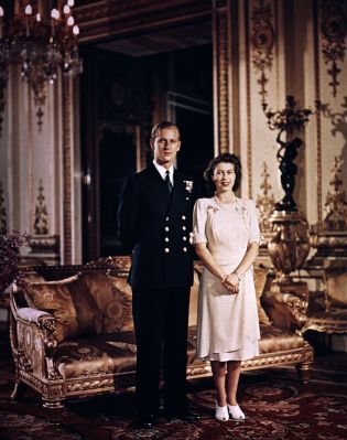 Prinz Philip und Prinzessin Elisabeth, 1947