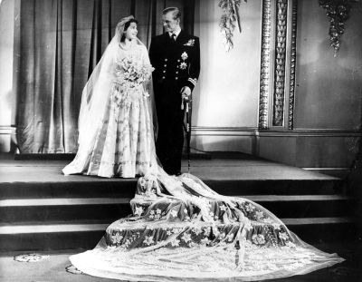 Die Hochzeit von Prinz Philip und Prinzessin Elisabeth, 1947