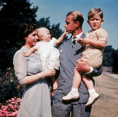 Die Geburt von Prinzessin Anne, 1950