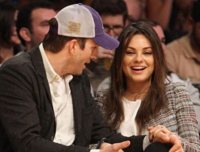 Ashton Kutcher und Mila Kunis
