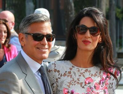 George und Amal Clooney